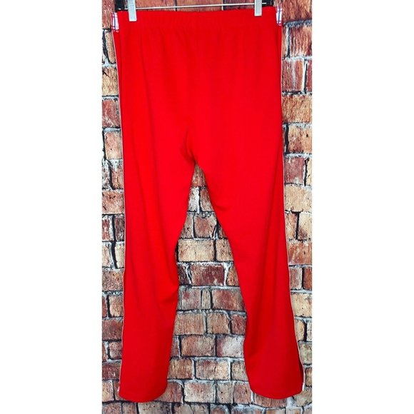 VTG Starter Black Label Full Snap Track Warm Up Break Tear Away Red Small Pants - Picture 5 of 6